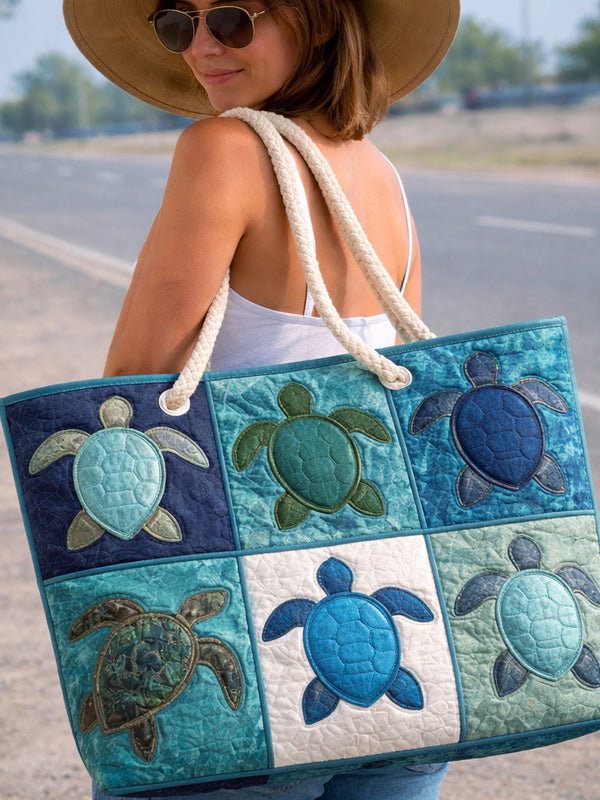 Håndlavet Strandtaske | Tortuga Azul