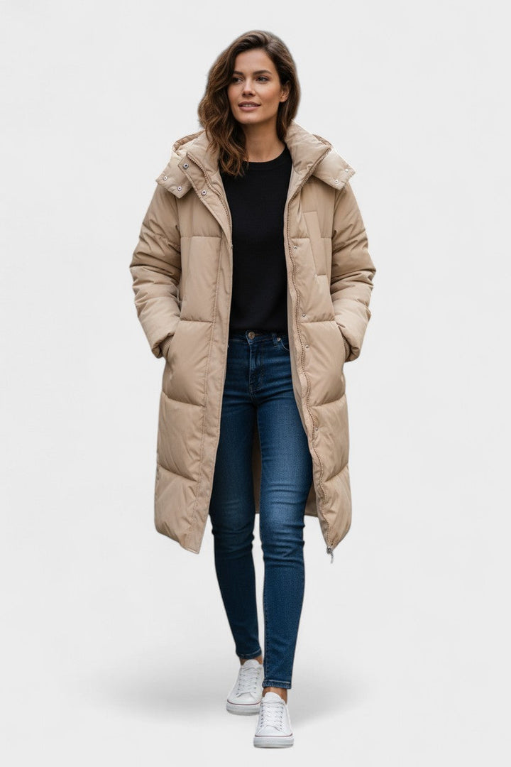 Gabriela™ | Pelsjakke med hætte