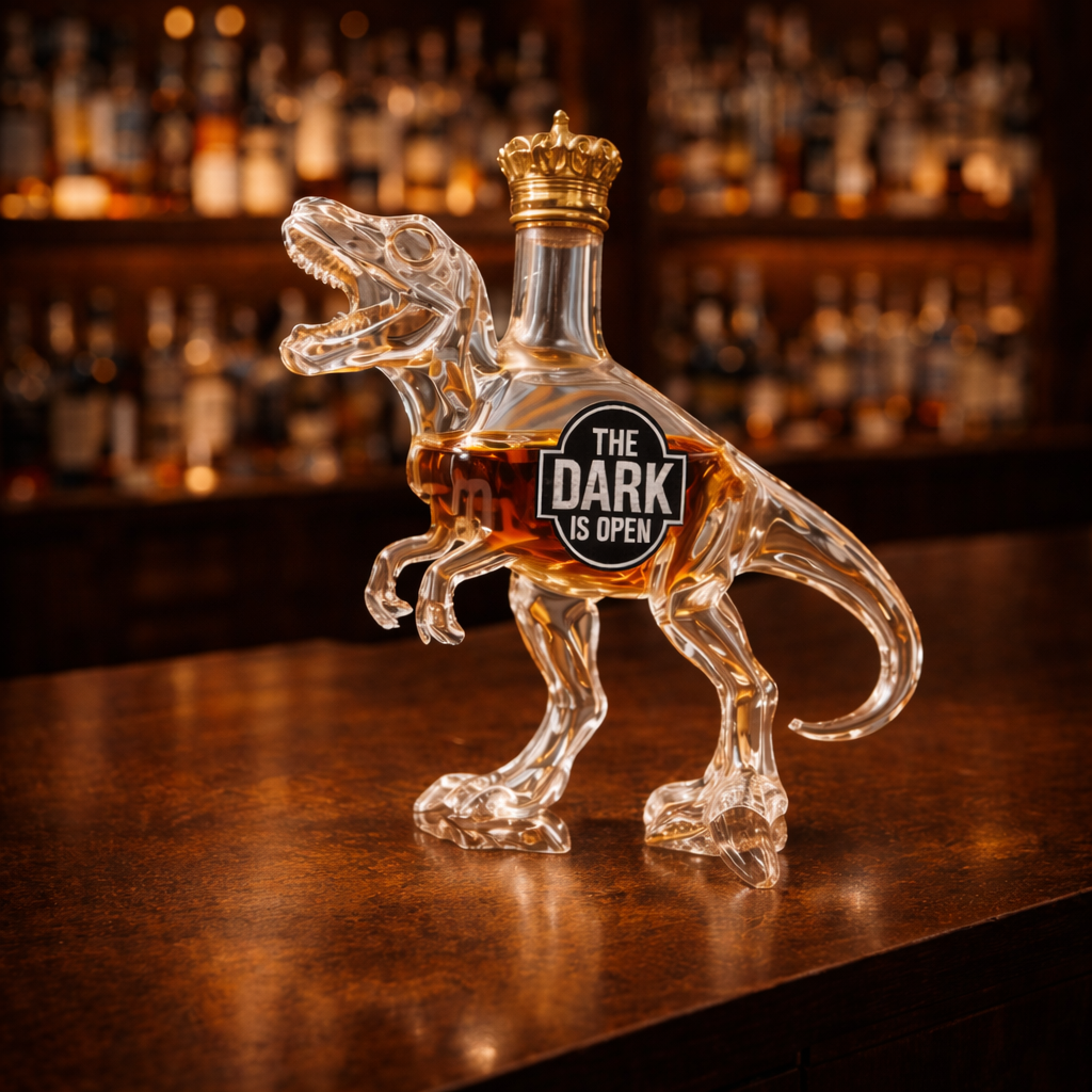 Whiskykarafel - T-Rex Udgave
