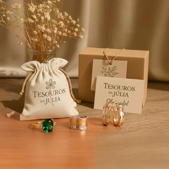 Vintage ring i guld med månestensindlæg