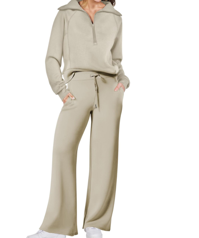 Behageligt dame-joggingoutfit