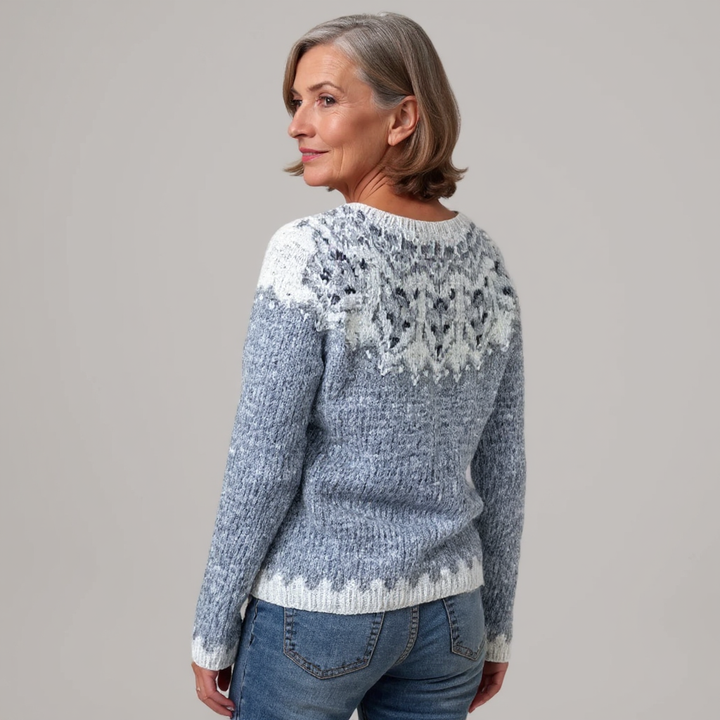 Jamie | Vintage Islandstrikpullover
