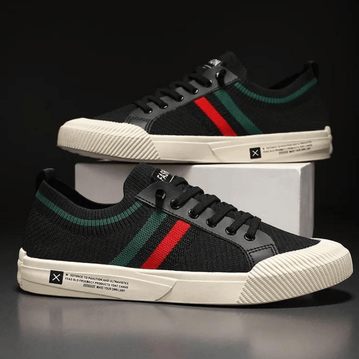 Jon™ | Stribede Sneakers