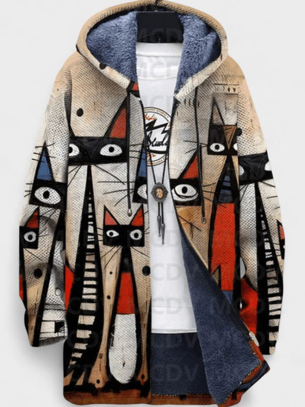 Karolína™ | Kunstnerisk luksus cardigan
