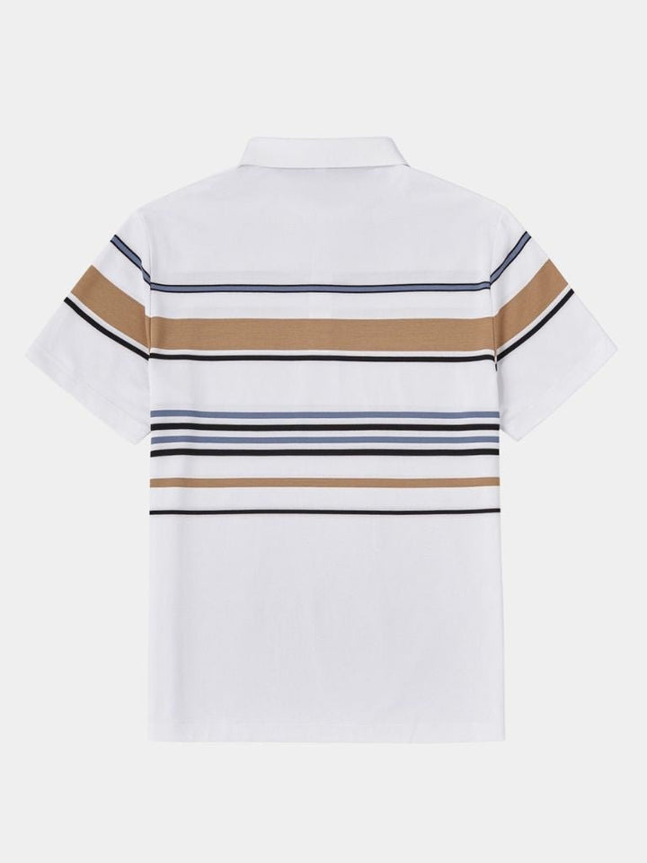 Kasper™ | Solnedgang Stribet Polo