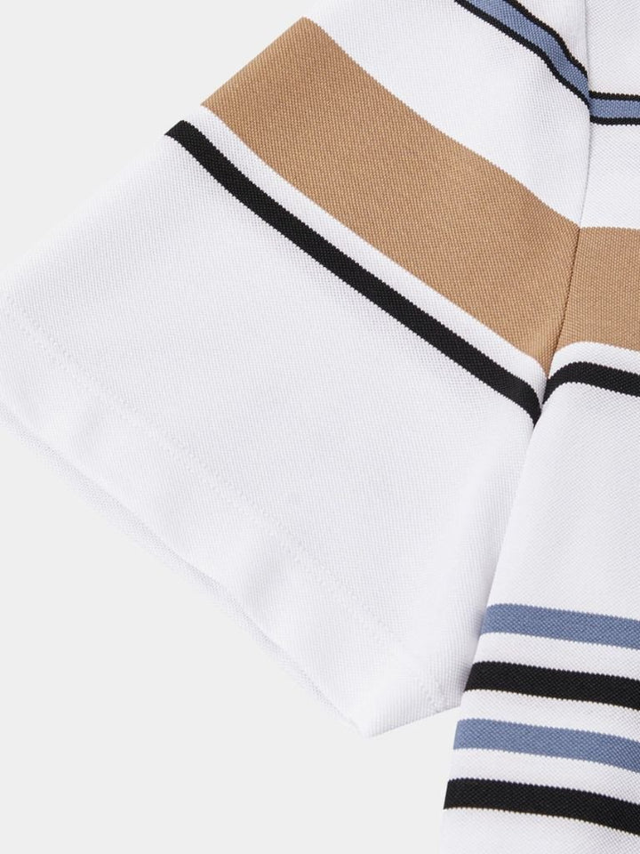 Kasper™ | Solnedgang Stribet Polo