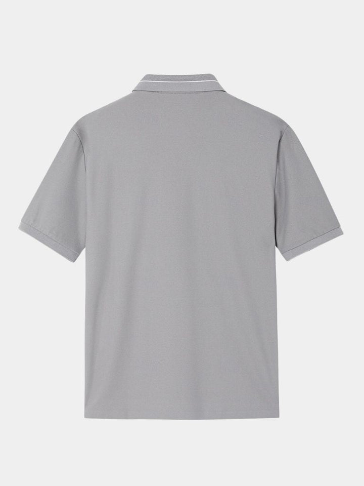 Klaus™ | Grå Stål Polo