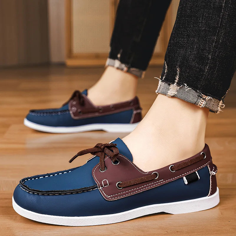 Læder Business Loafers