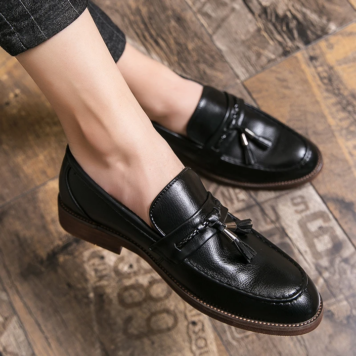 Læder Tøse Loafers