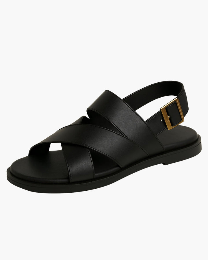 Lanaro™ | Elegante Krydsede Sandaler