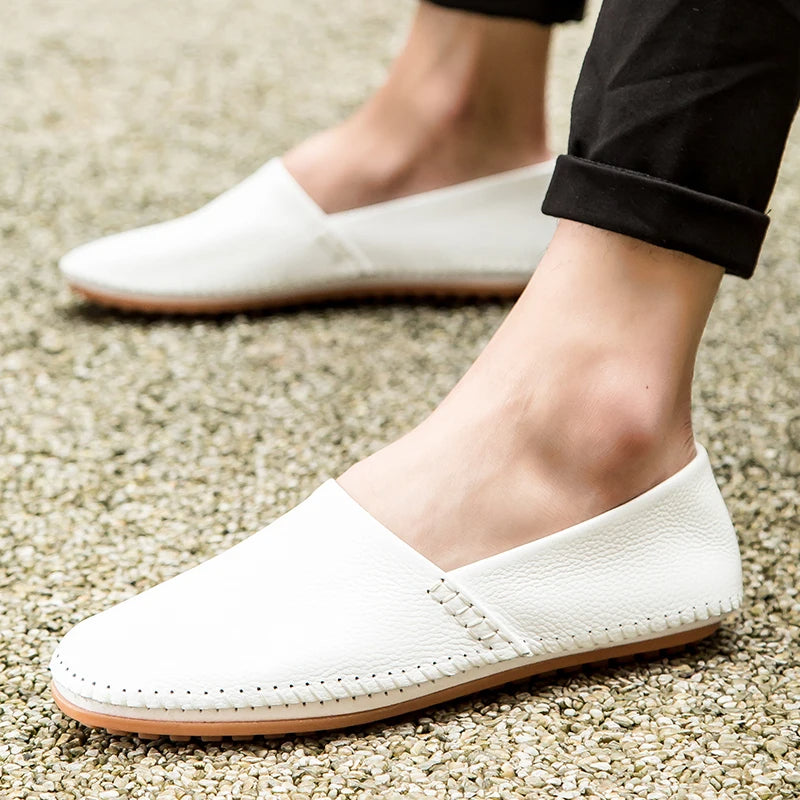 Lette Læder Loafers