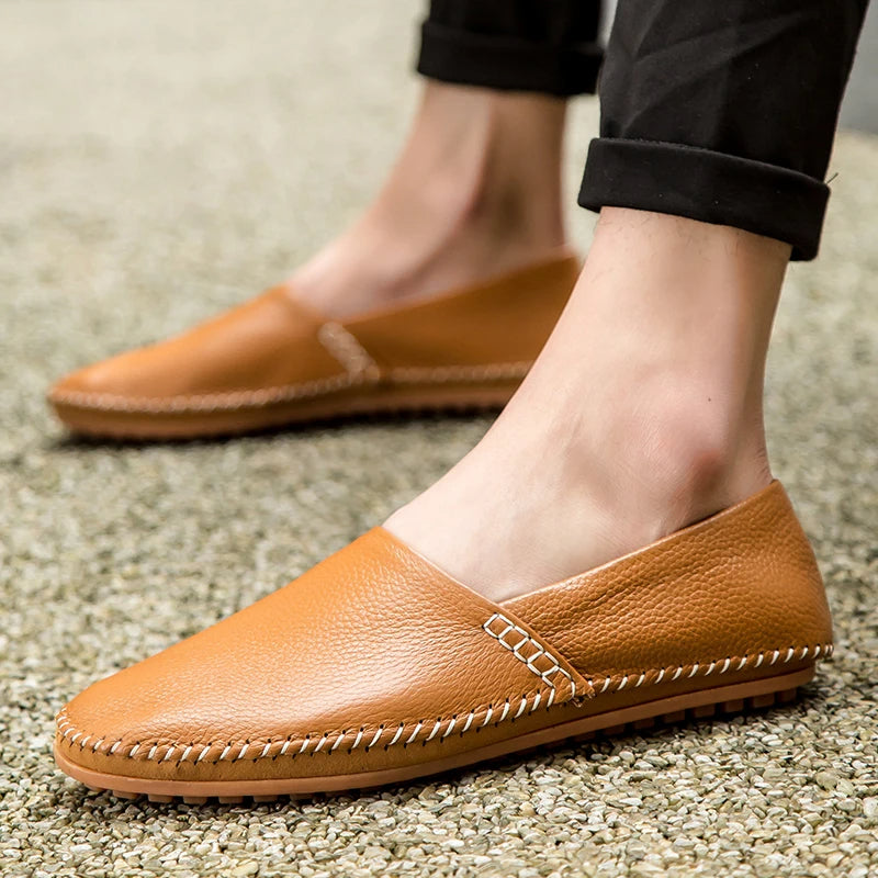 Lette Læder Loafers