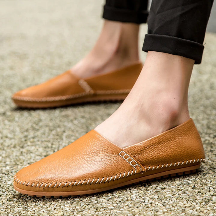 Lette Læder Loafers