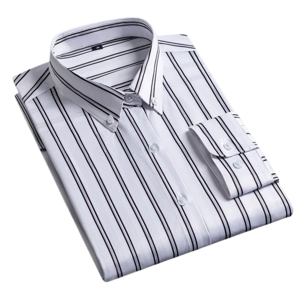 Levi™ | Elegant Stribet Skjorte