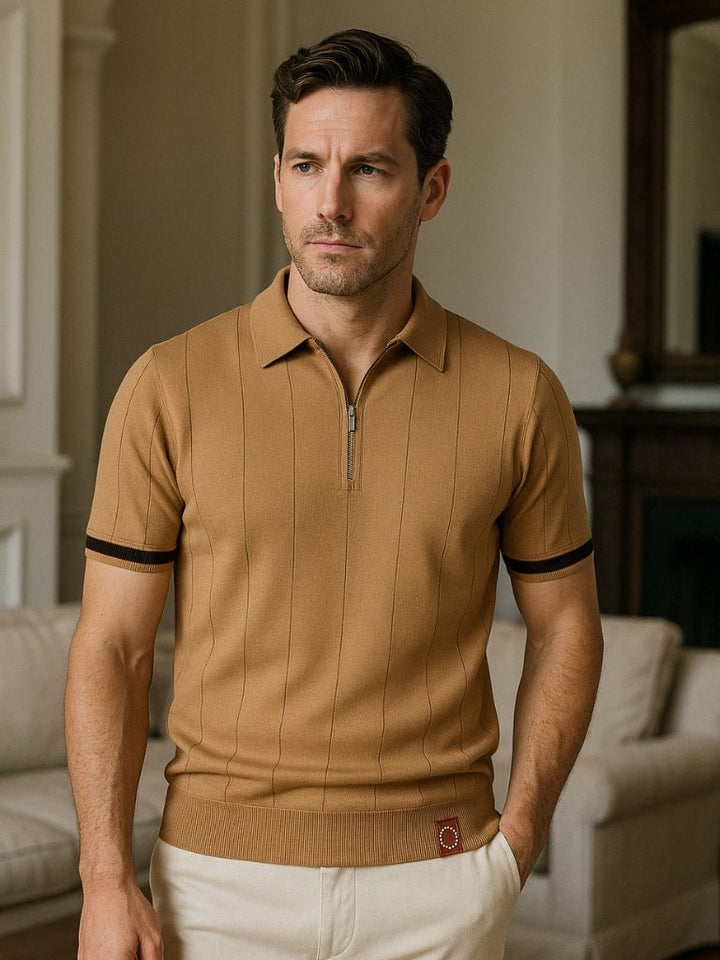 Mikkel™ | Royal Zip Polo