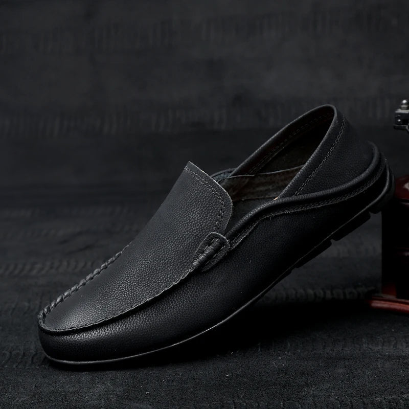 Monza Læder Køre Loafers