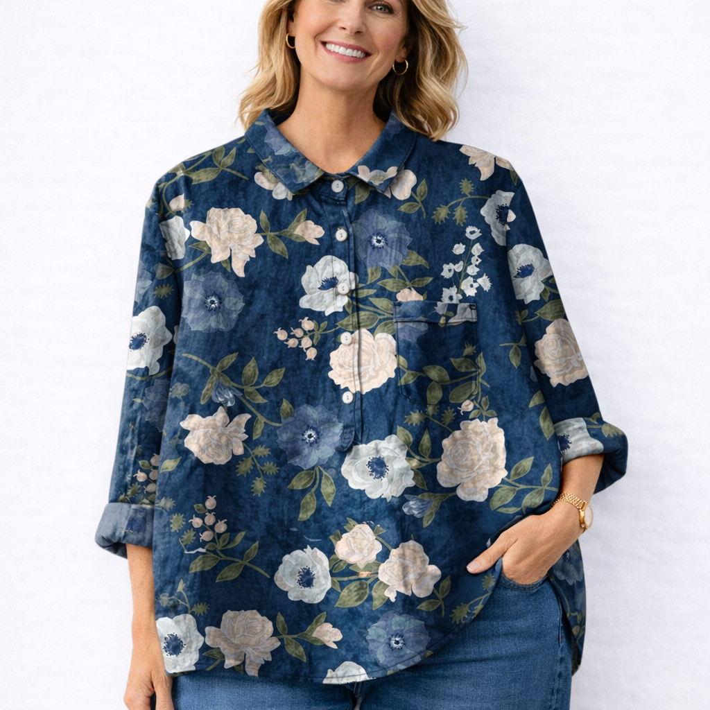 Lauren | Moderne linnedskjorte