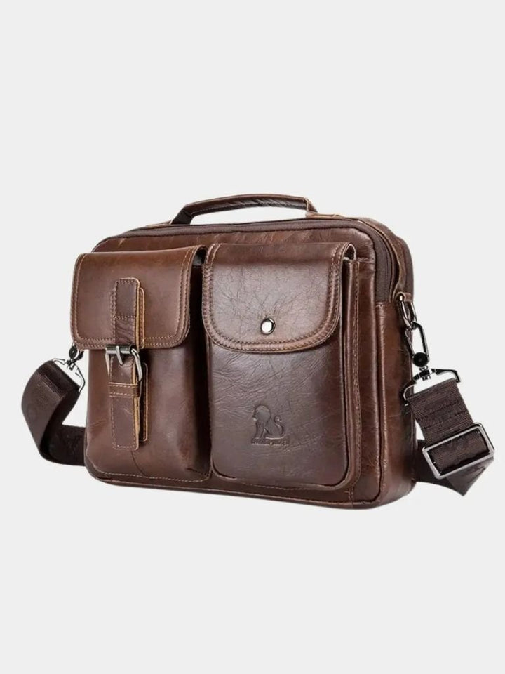 Oliver™ | Retro Firkantet Skuldertaske