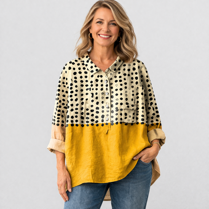 Olivia | Moderne linnedskjorte