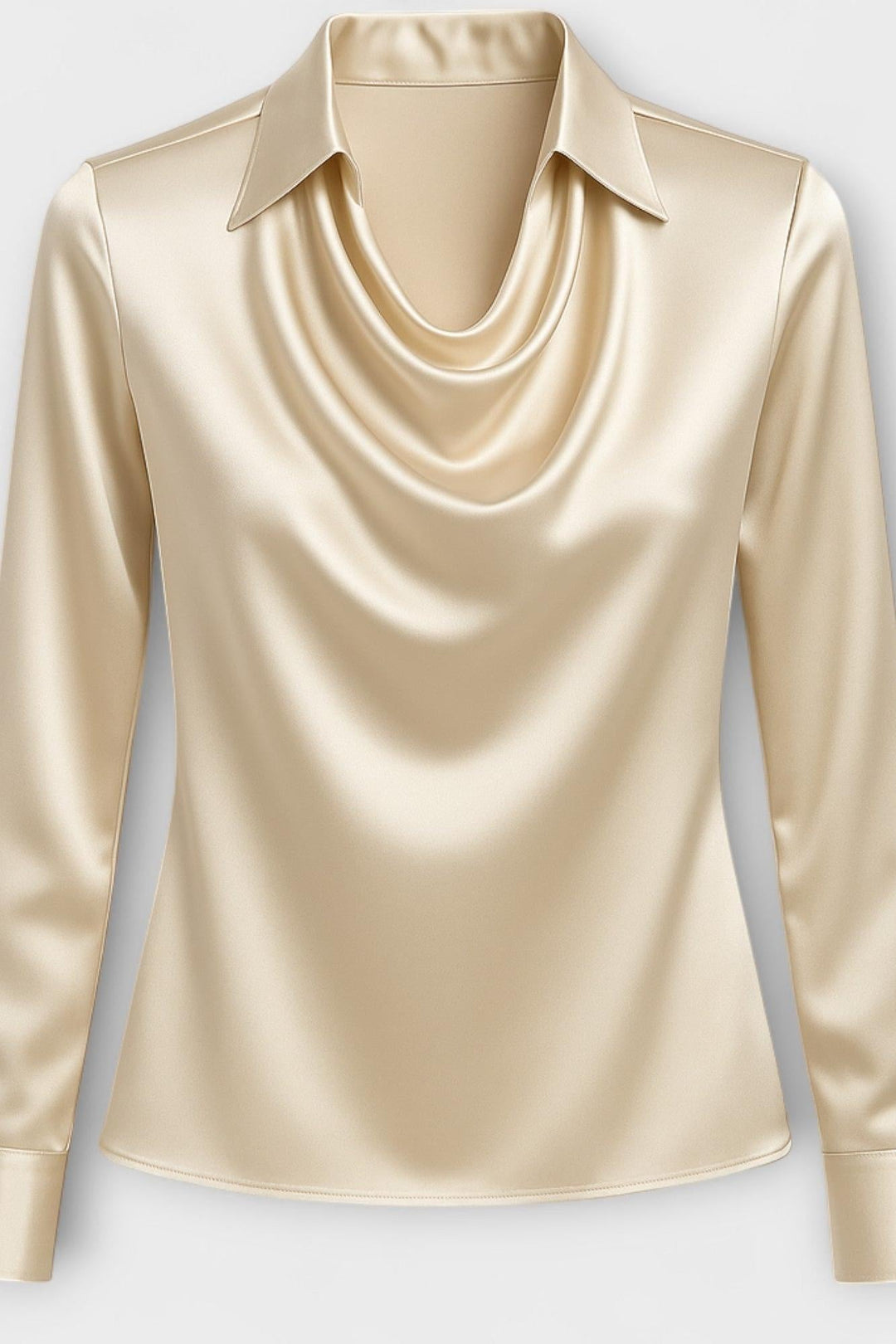 Ronja | Satin Bluse