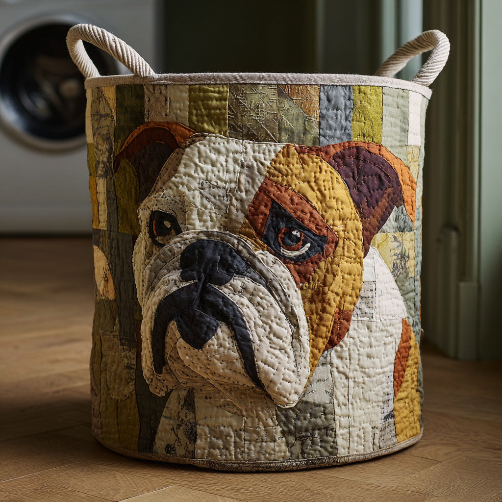 Rustik Bulldog Vasketøjskurv