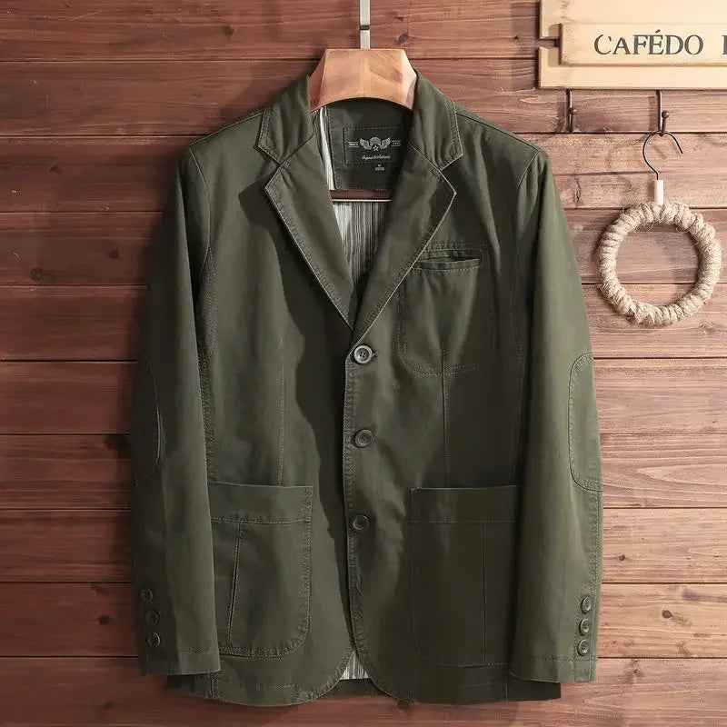 Italiensk Bomulds Blazer