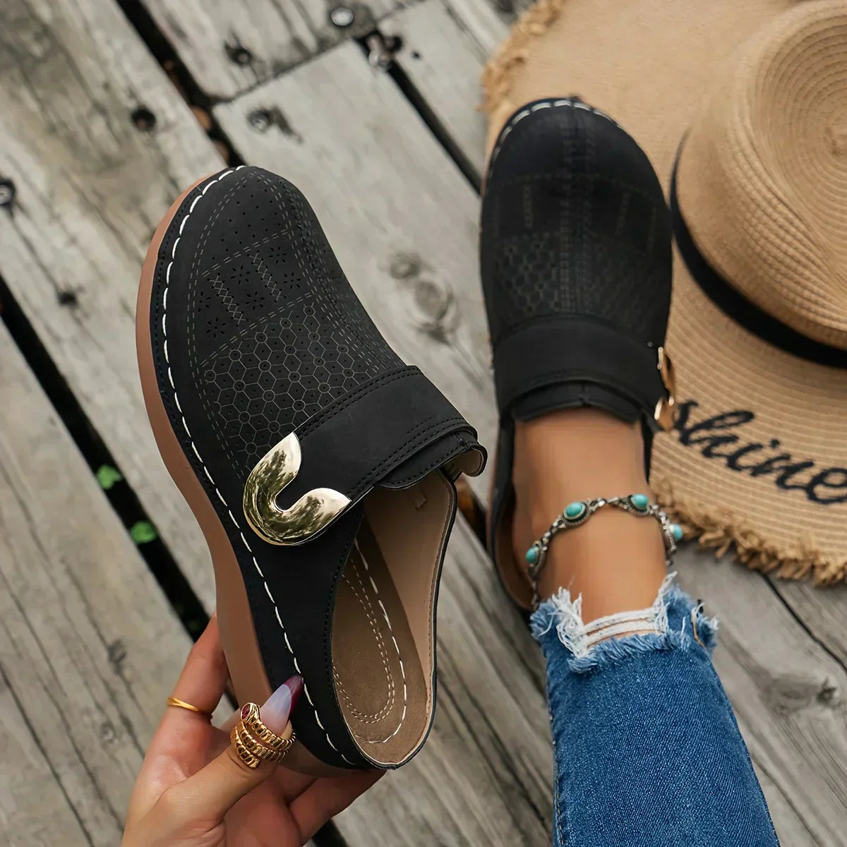 Caprielle™ Chic kilehælsandaler