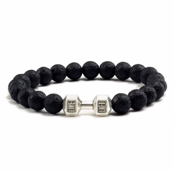 Aromaterapiarmbånd med lavasten