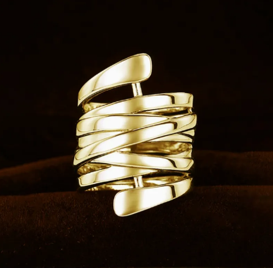 Geometrisk metalring