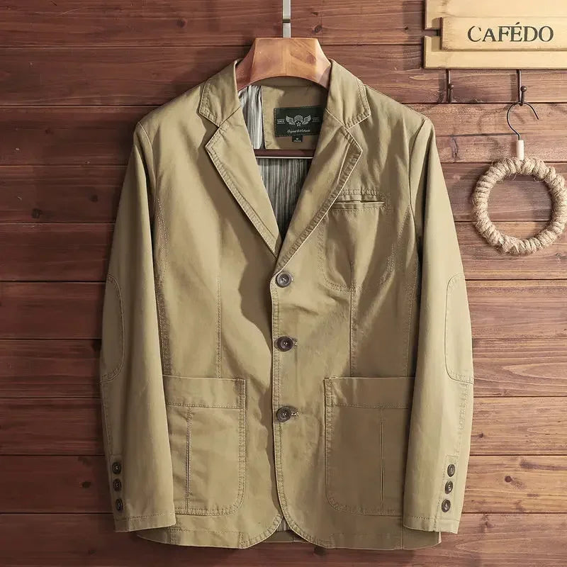 Italiensk Bomulds Blazer
