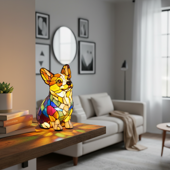 Siddende Corgi
