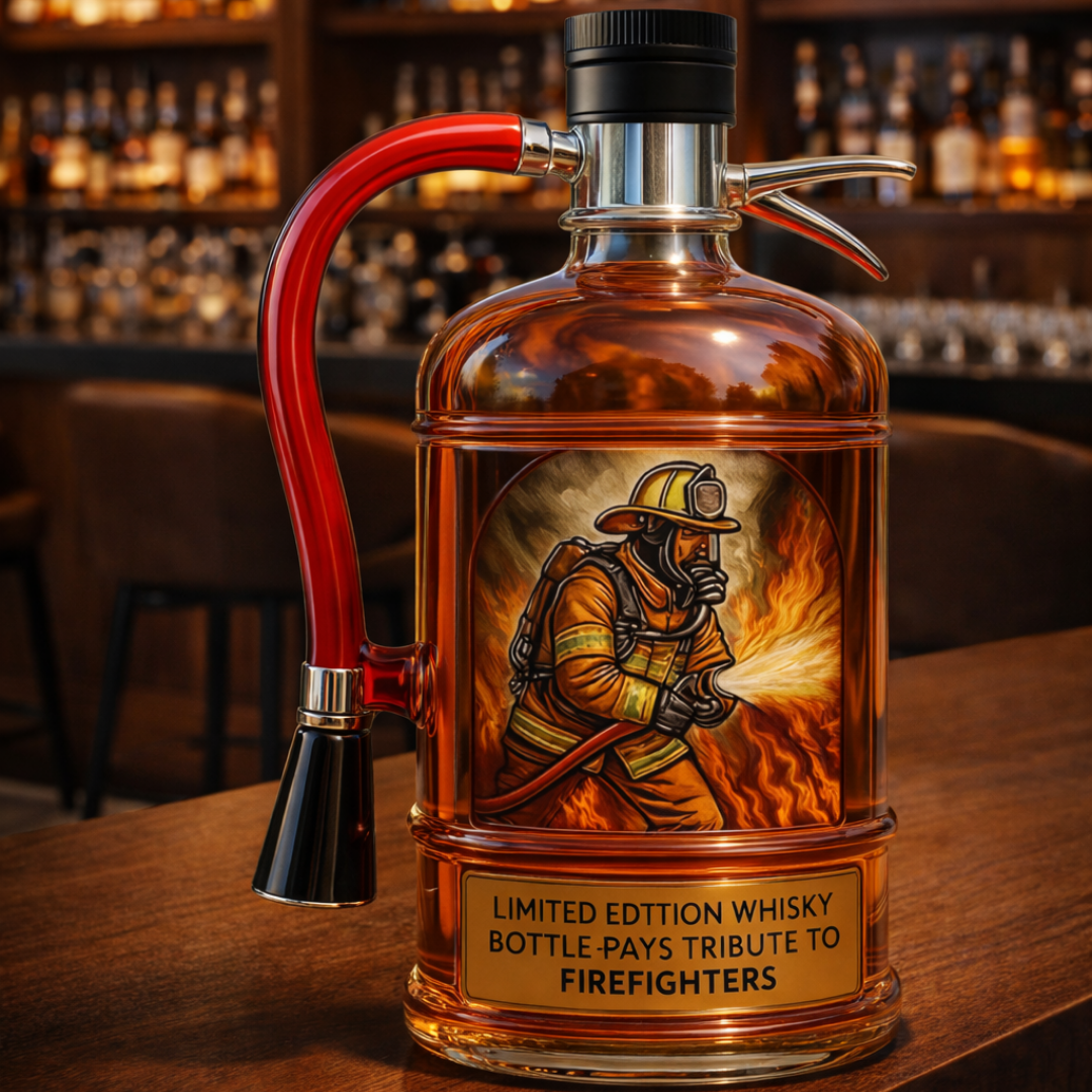 Whiskykarafel - Brandslukker Edition