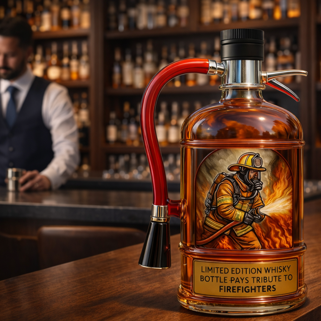 Whiskykarafel - Brandslukker Edition