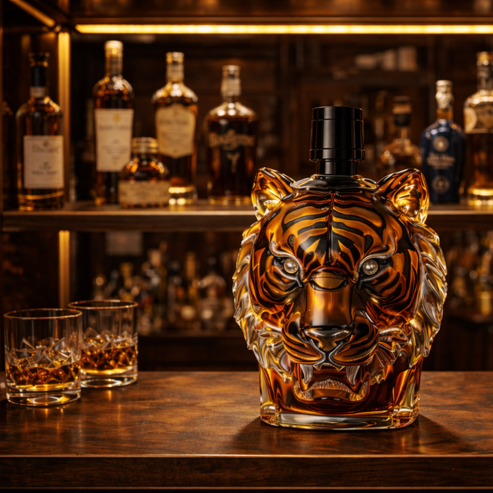 Whiskykarafel - Tigerudgave