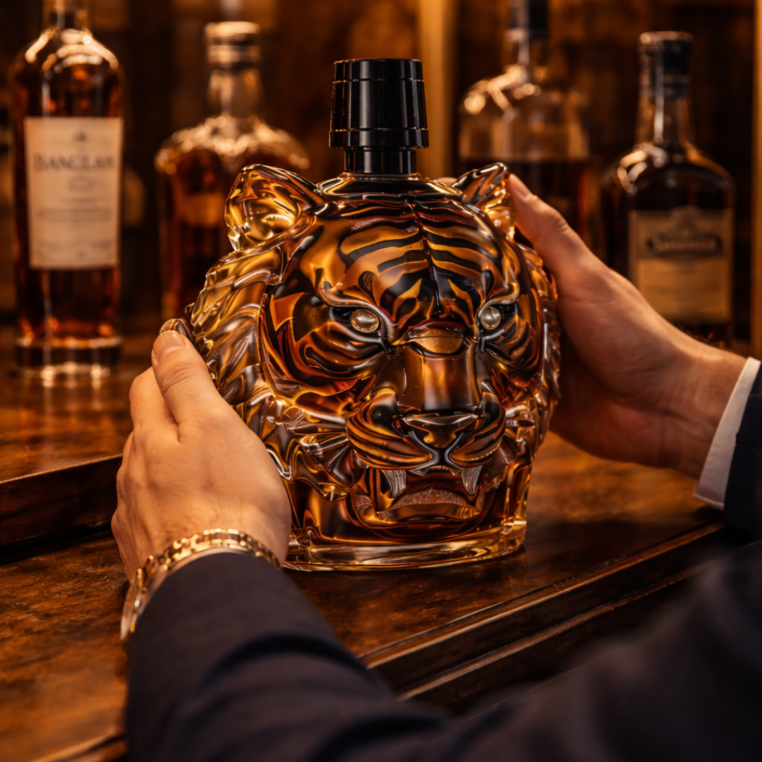 Whiskykarafel - Tigerudgave