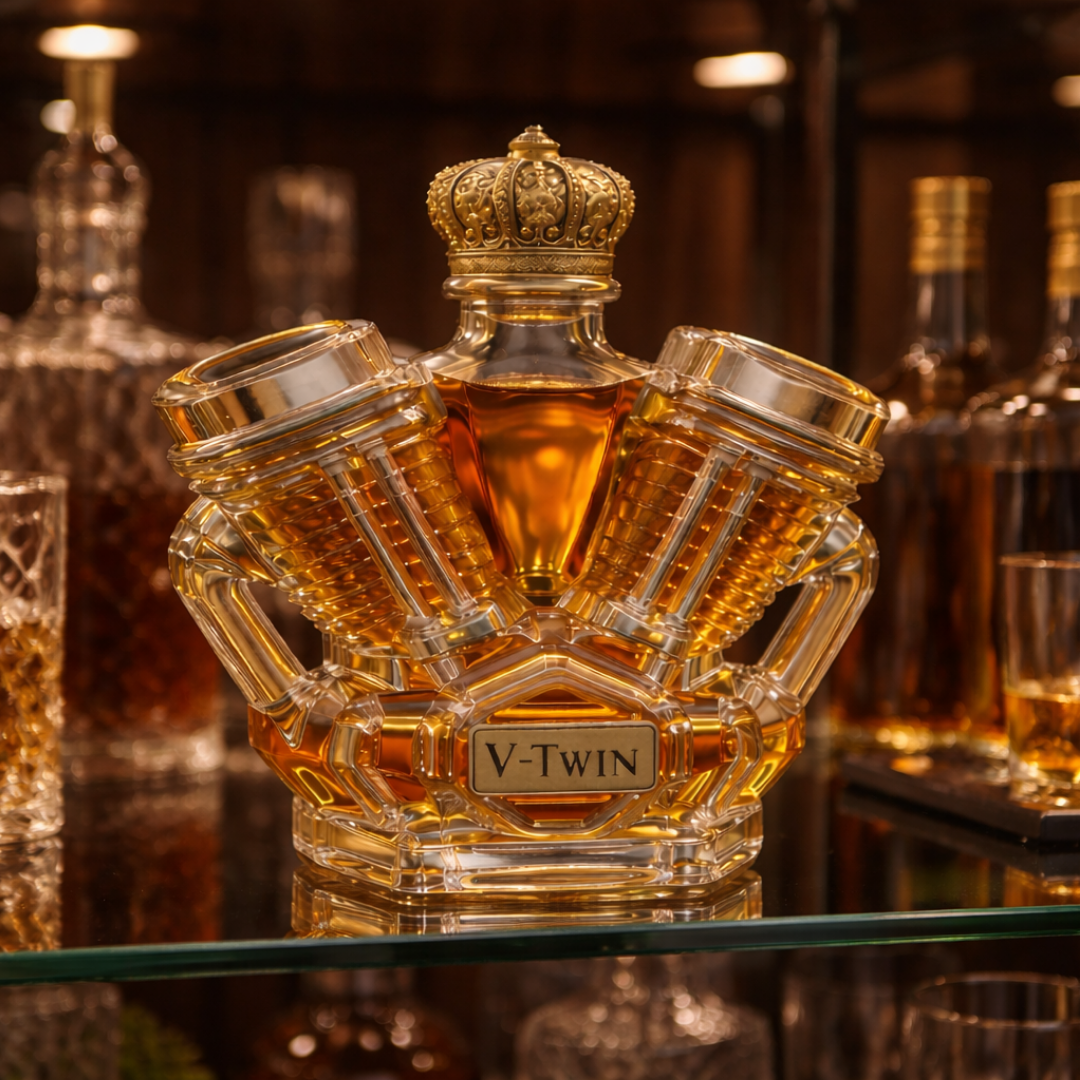Whiskykarafel - V8 Udgave