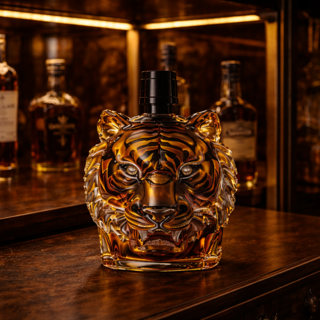Whiskykarafel - Tigerudgave