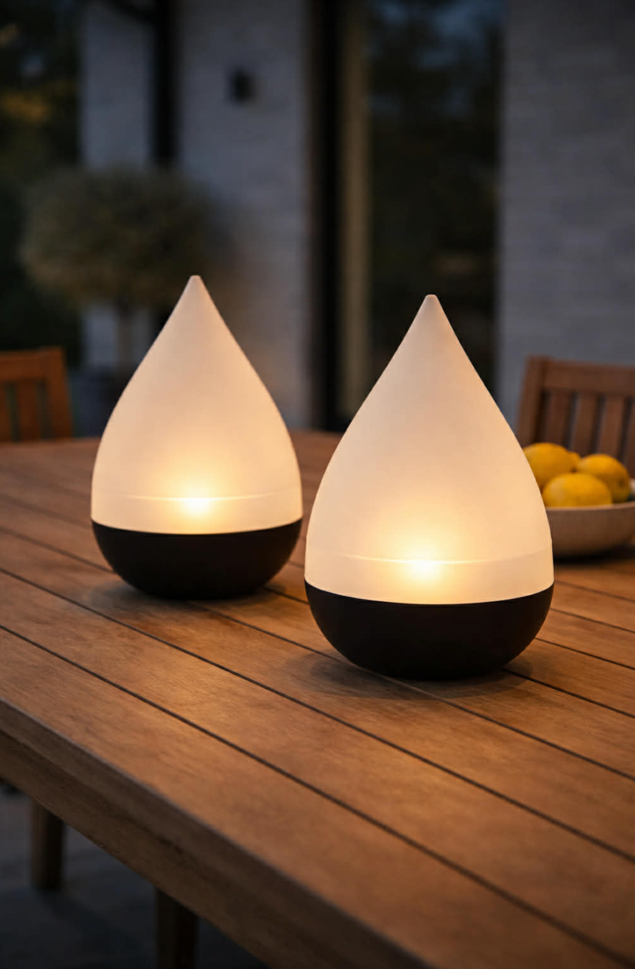Bordlampe AURA med solceller