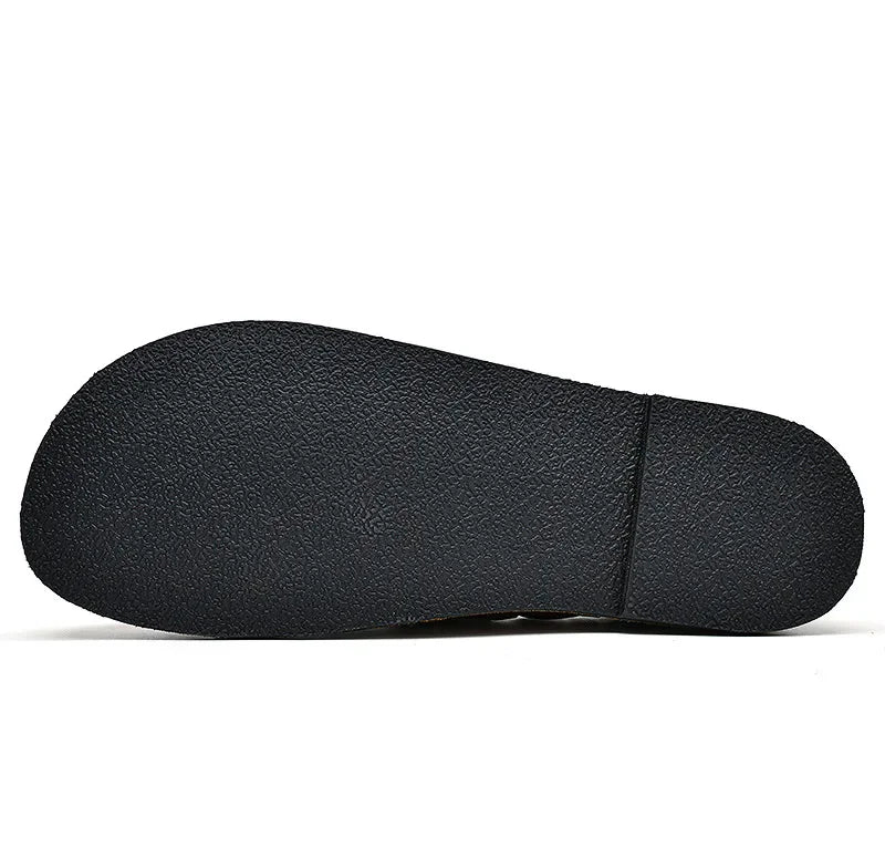 Spændte Læder Loafers
