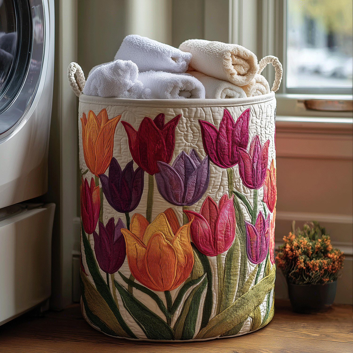 Vasketøjskurv Tulip Joy