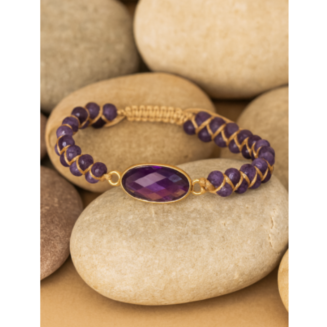 Elegantna Amethyst Zapestnica