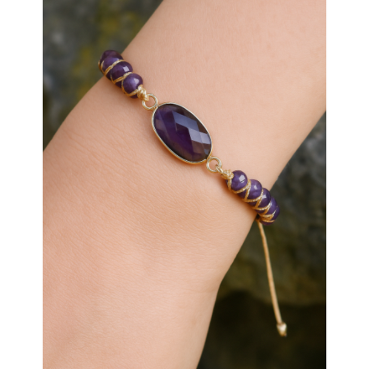 Elegantna Amethyst Zapestnica