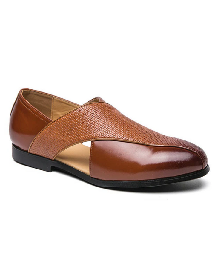 Vintage Læder Loafers