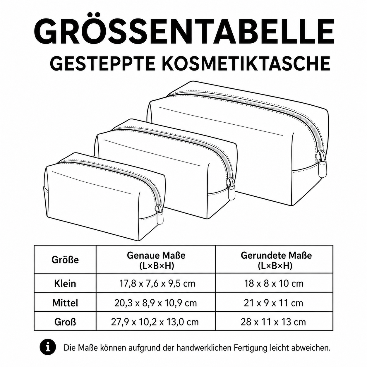 Makeuptaske Julens Blomsterbuket