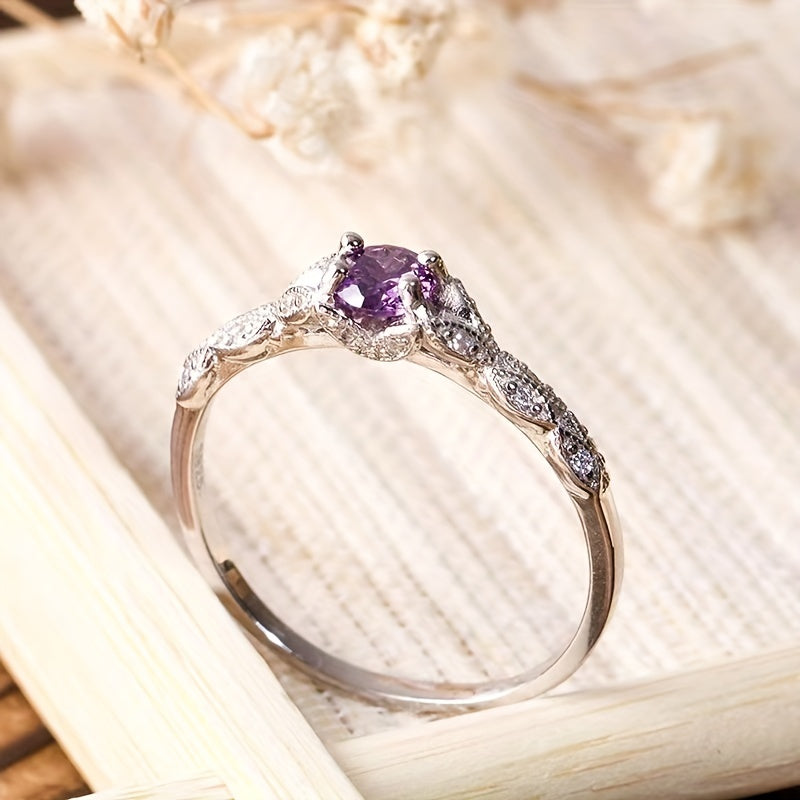 Ring Brigitte Ametyst