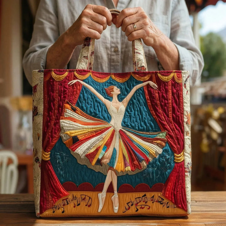 HÅNDLAVET TASKE - DEN ELEGANTE BALLERINA
