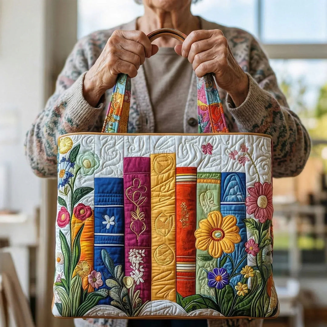 HÅNDLAVET TASKE - BLOMSTERSAMLINGEN