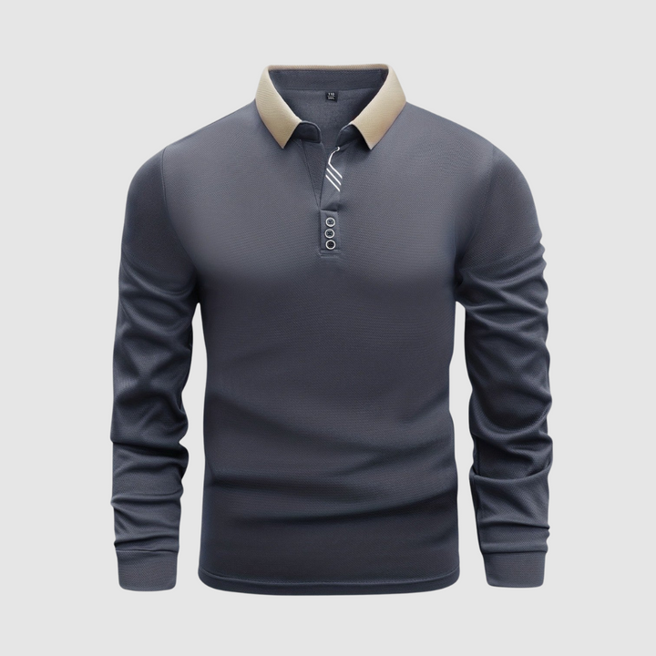 Nikolaj | Premium Langærmet Polo