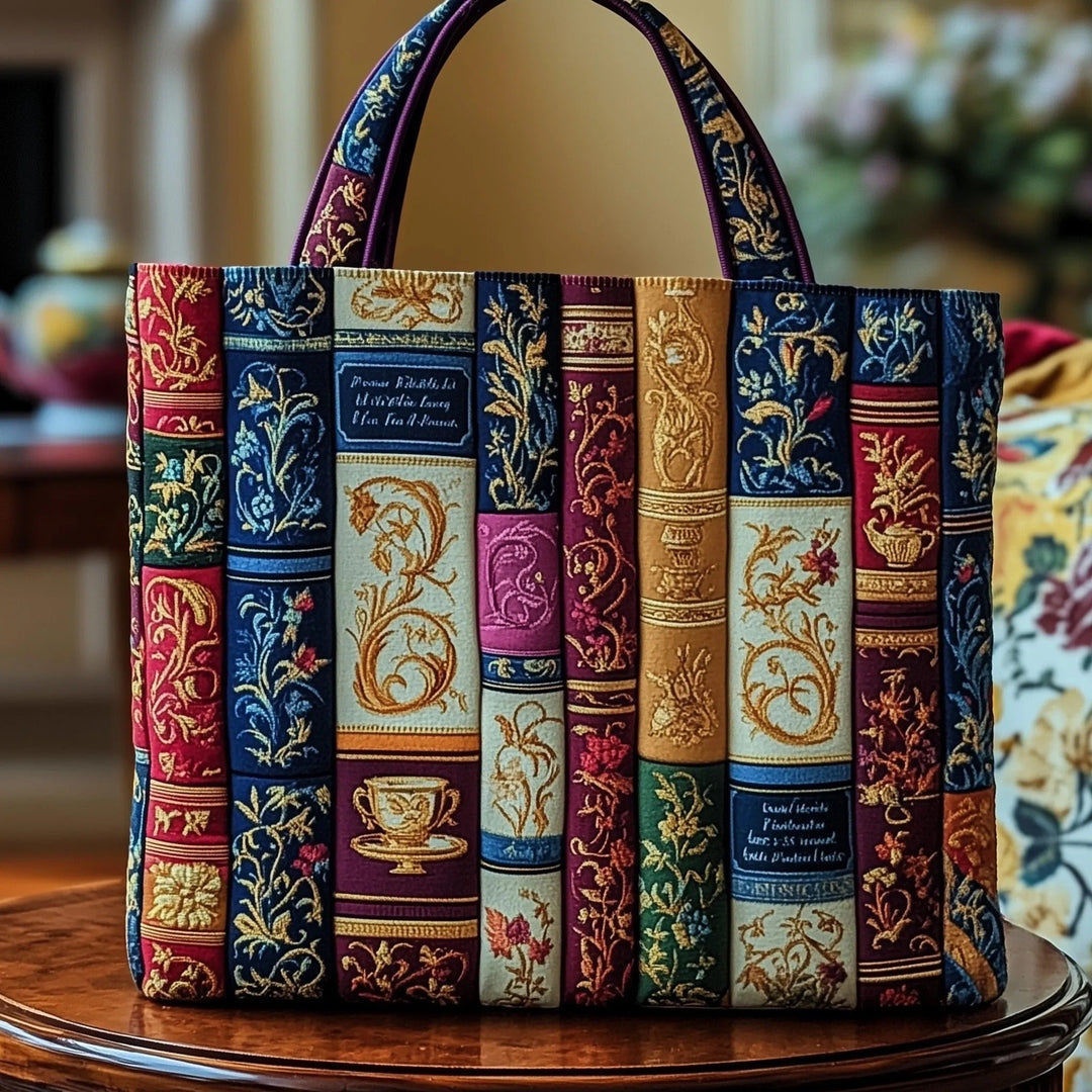 HÅNDLAVET TASKE - DRØMMEBIBLIOTEKET