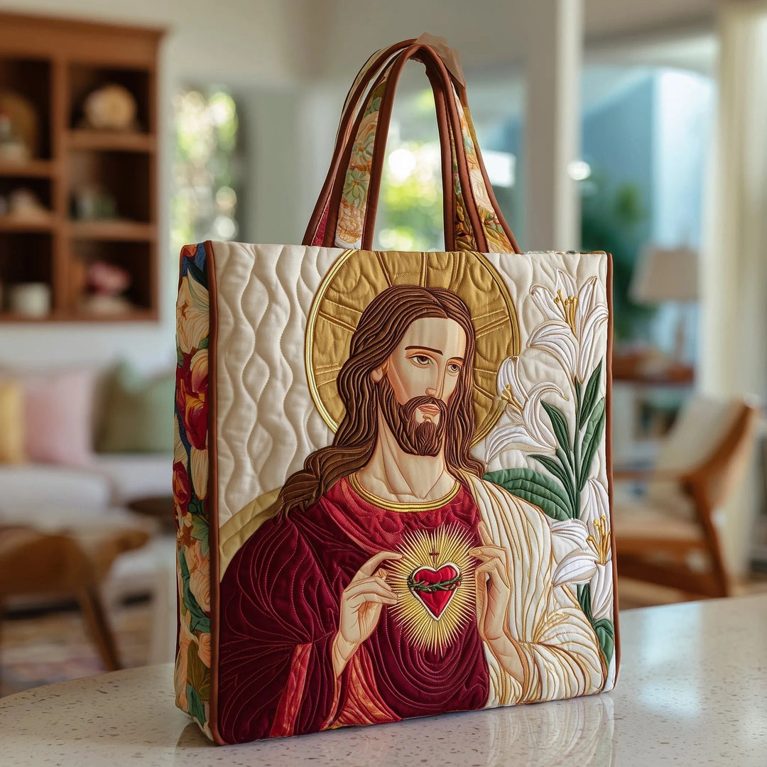 HÅNDLAVET TASKE - JESUS CHRISTUS